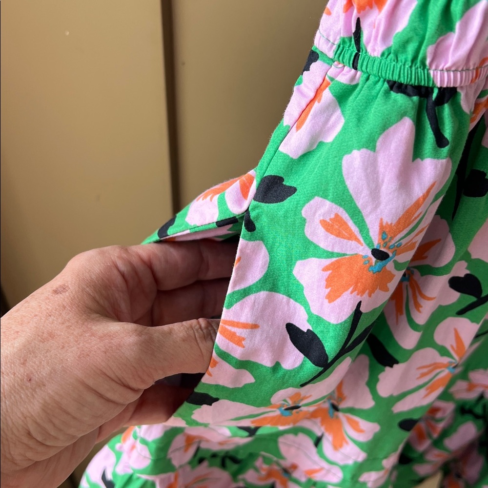 Anthropologie Somerset Mini Dress Vibrant Floral Sz S - Picture 8 of 12